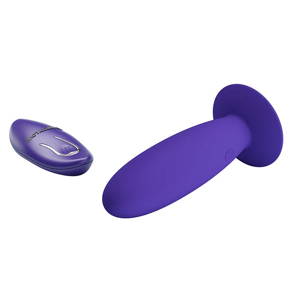 Tapón Anal Vibrador con Base de Succión – 12 Funciones