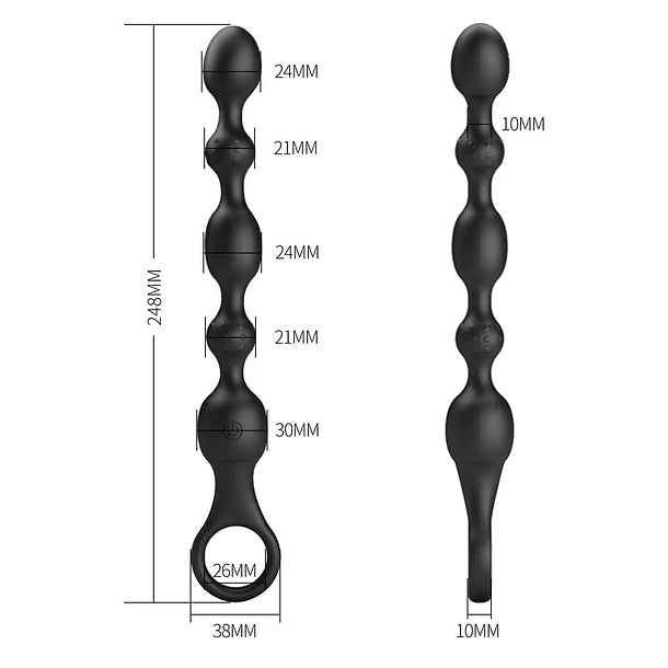 Plug Anal vibrador recargable  van