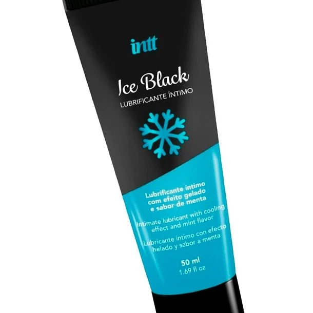 Lubricante Íntimo Ice Black Sabor Menta INTT 50 ml