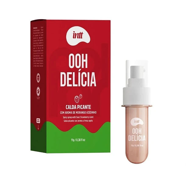 Oh Delicia – Gel para Sexo Oral Sabor Frutilla Picante 11g