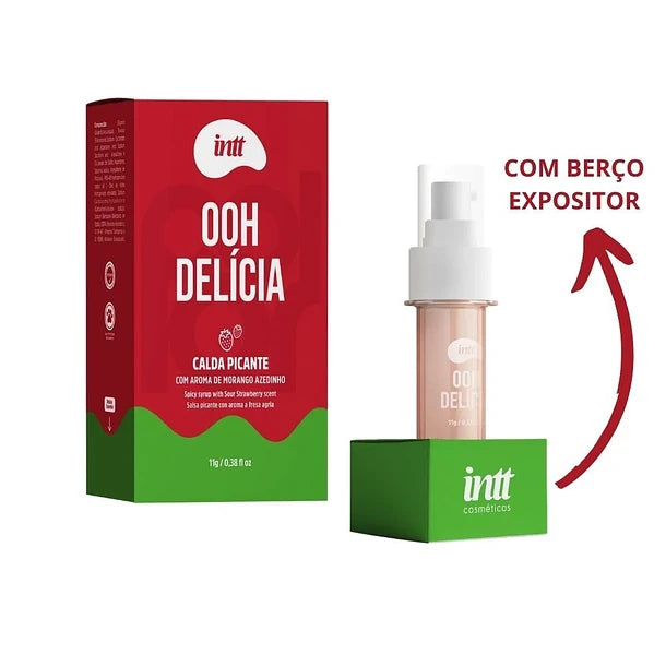 Oh Delicia – Gel para Sexo Oral Sabor Frutilla Picante 11g