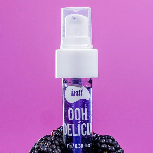 Oh Delicia – Gel para Sexo Oral Sabor Mora Picante INTT 11g