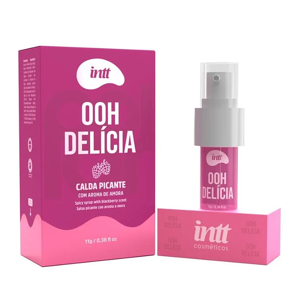 Oh Delicia – Gel para Sexo Oral Sabor Mora Picante INTT 11g