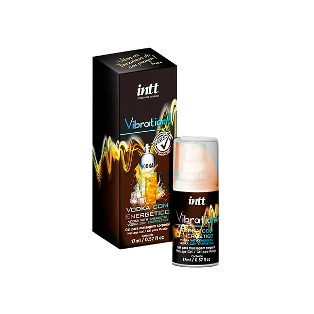 Gel Estimulante Vibration Vodka INTT  17 ml