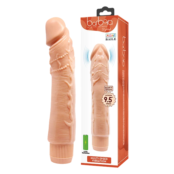 Vibrador Dybbuk – Realismo Total y Vibración Potente 24 cm