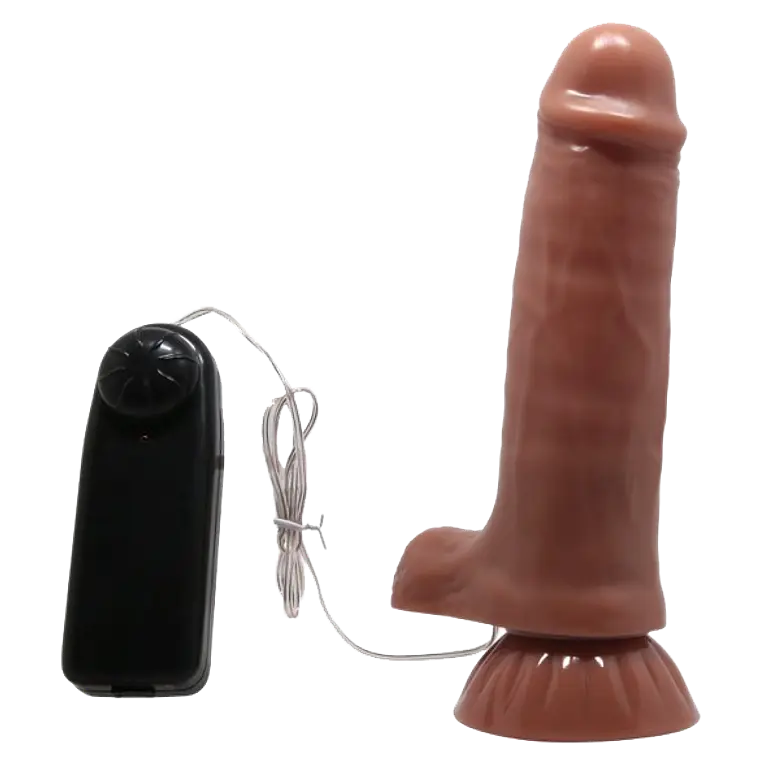 Vibrador Realístico con Piel Deslizable Pretty Love – Sensación Más Real