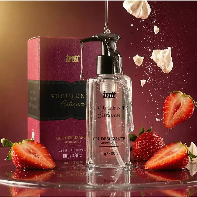 Suculenta Gel Deslizante Auto Glide Calianer by INTT 110g | Lubricante Hidratante con Aloe Vera y Aroma a Merengue