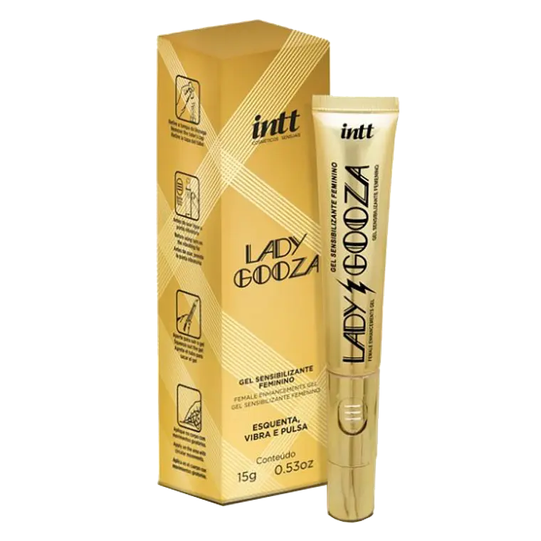 🔥 Gel Excitante Femenino Lady Gooza Intt – Placer Multisensorial 15g