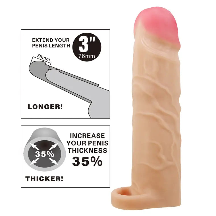 Funda para Pene Gerd Pretty Love – Más Tamaño, Más Confianza
