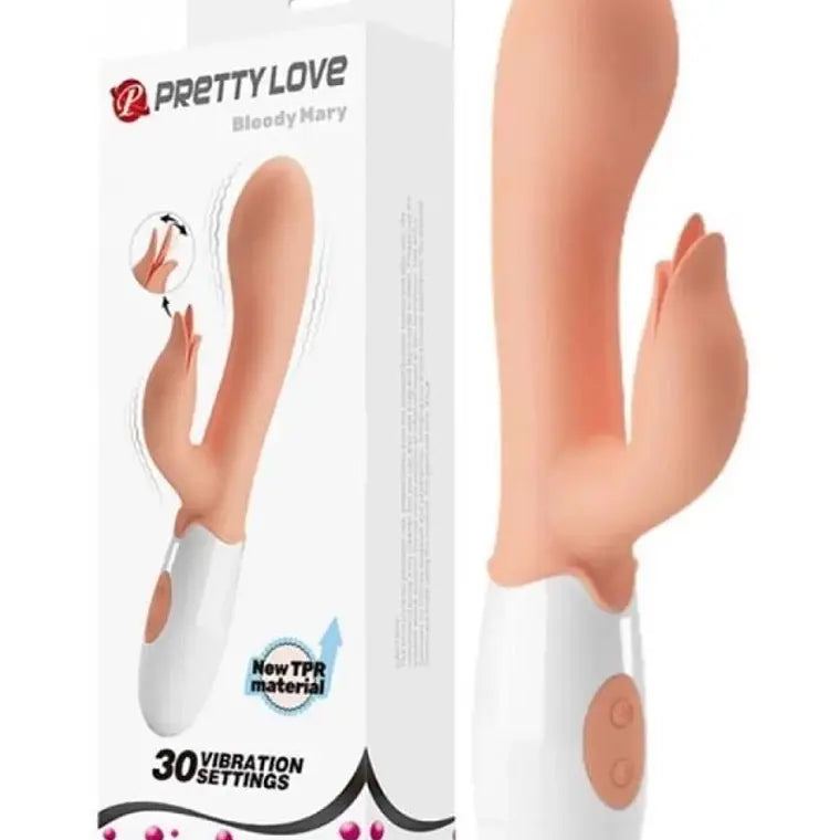 Vibrador Bloody Mary Pretty Love – Doble Motor, Sensaciones que Enamoran
