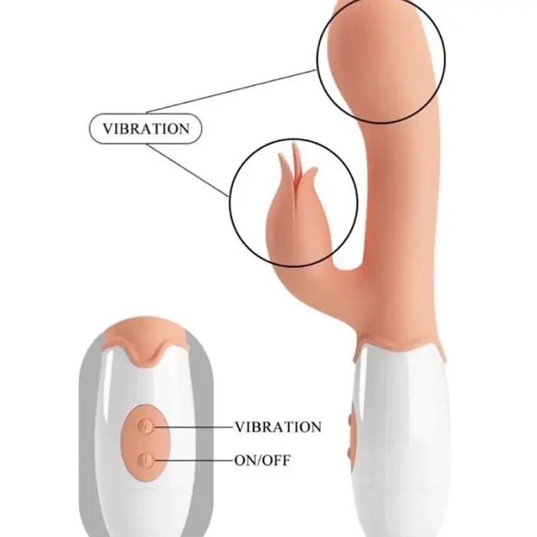 Vibrador Bloody Mary Pretty Love – Doble Motor, Sensaciones que Enamoran