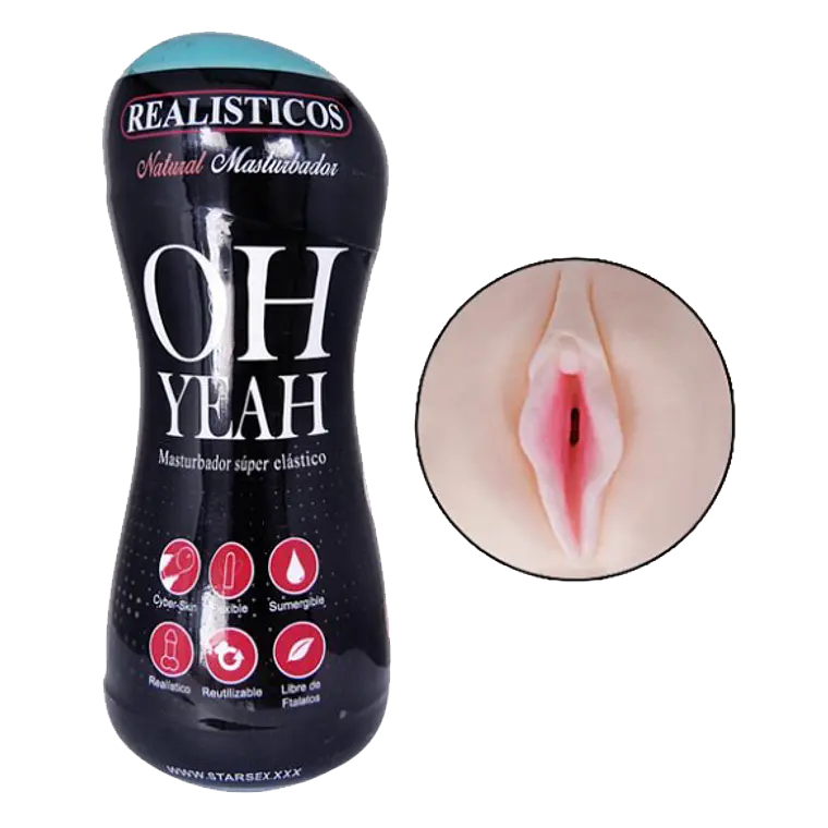 Masturbador Natural Oh Yeah 🔥💦