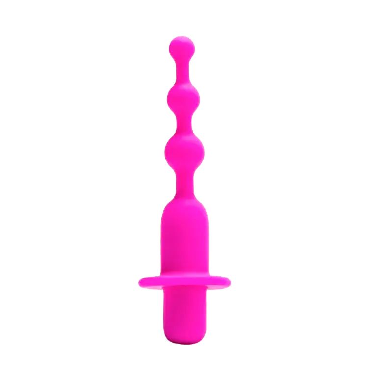 🍑 Vara Anal Vibradora Pretty Love 12 Funciones USB – Silicona Médica