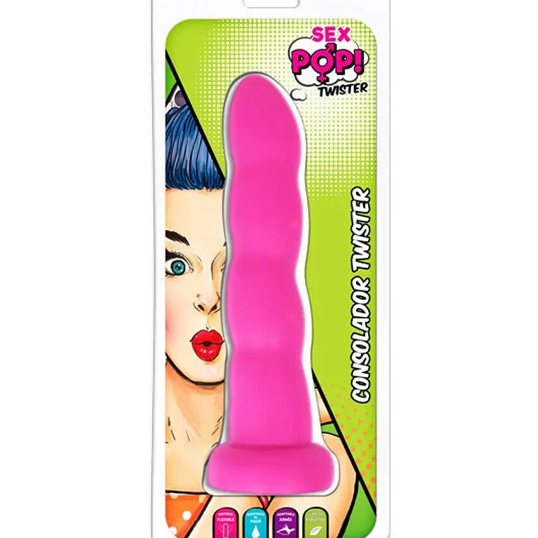 💖 Dildo Twister Sex Pop Starsex – Sensaciones Intensas con Diseño en Espiral ✨