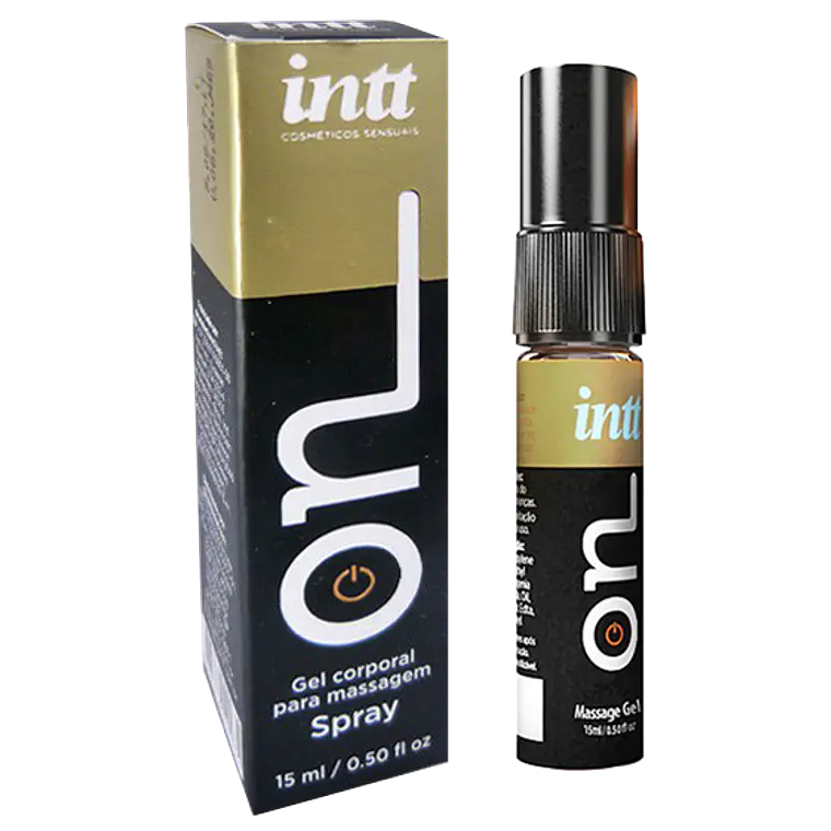 Retardante Masculino Spray On INTT 15 ml Desensibilizante Masculino