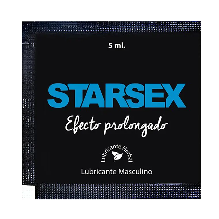 Lubricante Retardante Masculino Starsex Sachet 5 ml