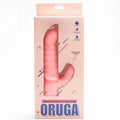 🐛 Vibrador Oruga Doble Estimulación – Flexible, Texturizado y Sensual