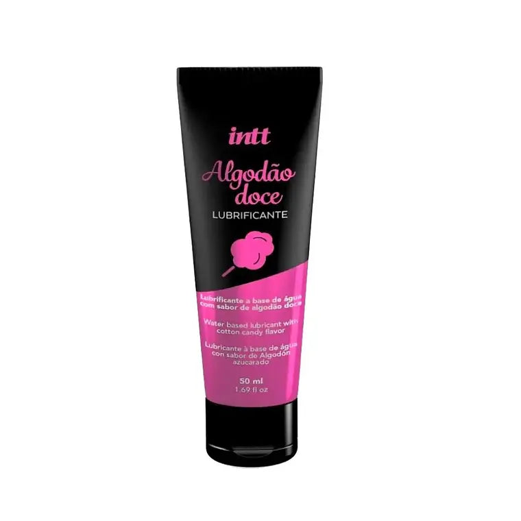 Lubricante Corporal Algodón de Azúcar INTT 50 ml | Base Agua