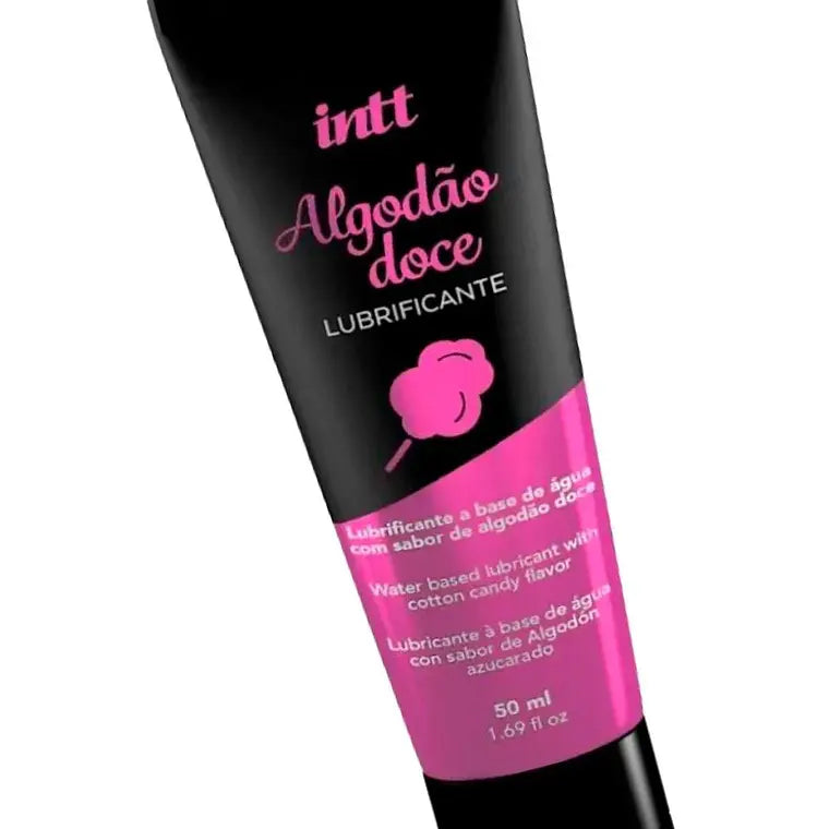 Lubricante Corporal Algodón de Azúcar INTT 50 ml | Base Agua
