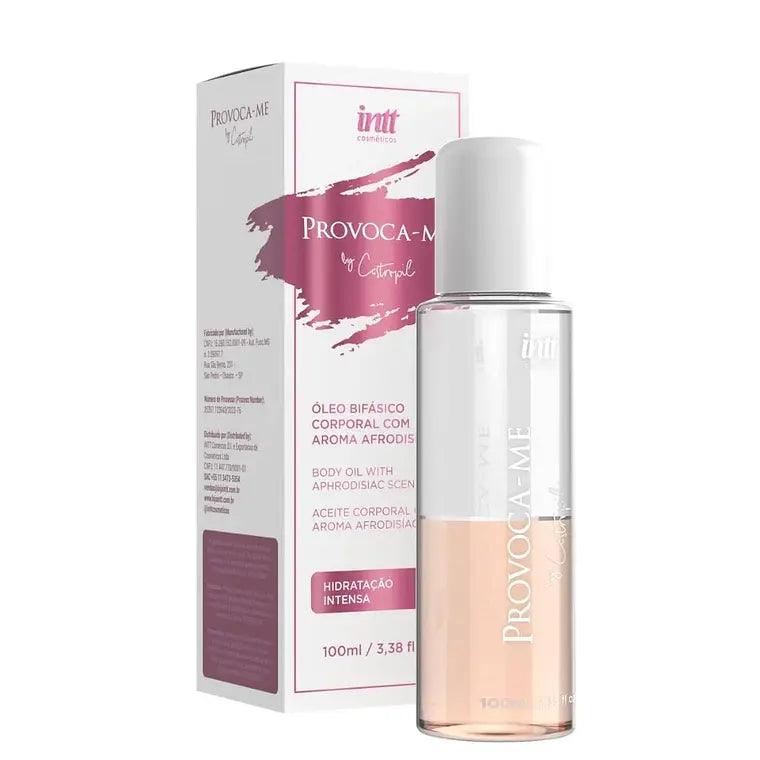 Provoca-Me Aceite Corporal Bifásico INTT 100 ml | Hidratante y Aromático