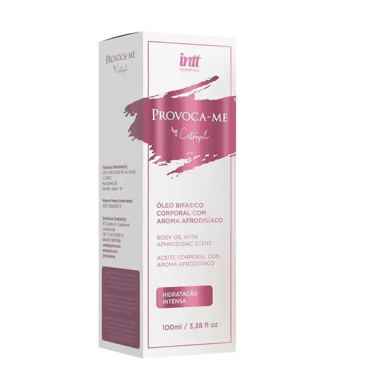 Provoca-Me Aceite Corporal Bifásico INTT 100 ml | Hidratante y Aromático