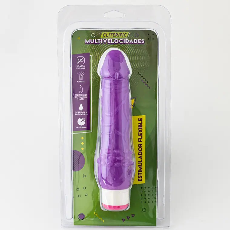Vibrador Clíterific  – Flexible, Multivelocidad y Perfecto para Iniciar