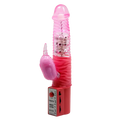 Vibrador Rotador Conejito Love Bird – Triple Estimulación que Sorprende
