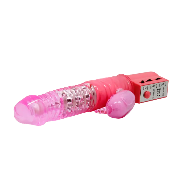 Vibrador Rotador Conejito Love Bird – Triple Estimulación que Sorprende