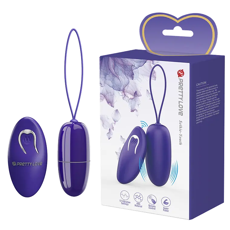 Huevo Vibrador Selkie Youth Pretty Love – Controla el Juego a Distancia