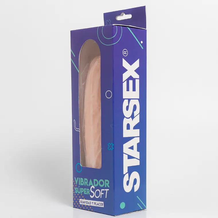 💖 Vibrador Super Soft Starsex – Ultra Suave, Realístico y Regulable