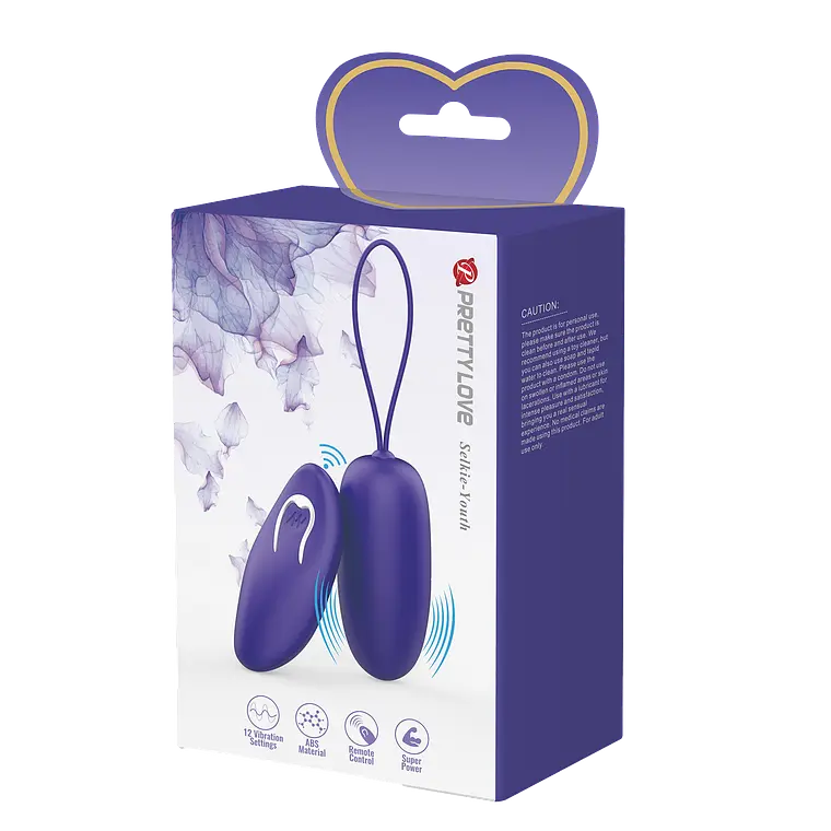 Huevo Vibrador Selkie Youth Pretty Love – Controla el Juego a Distancia