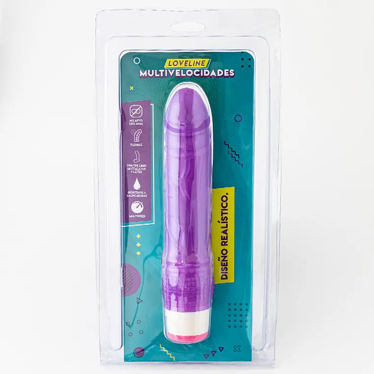 Vibrador Regulable  Starsex – Multivelocidad, Flexible y Realístico