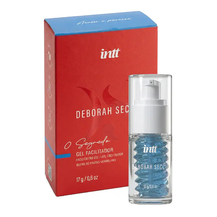 Gel Facilitador Anal INTT 17 g | Relajante con Aroma a Frutos Rojos