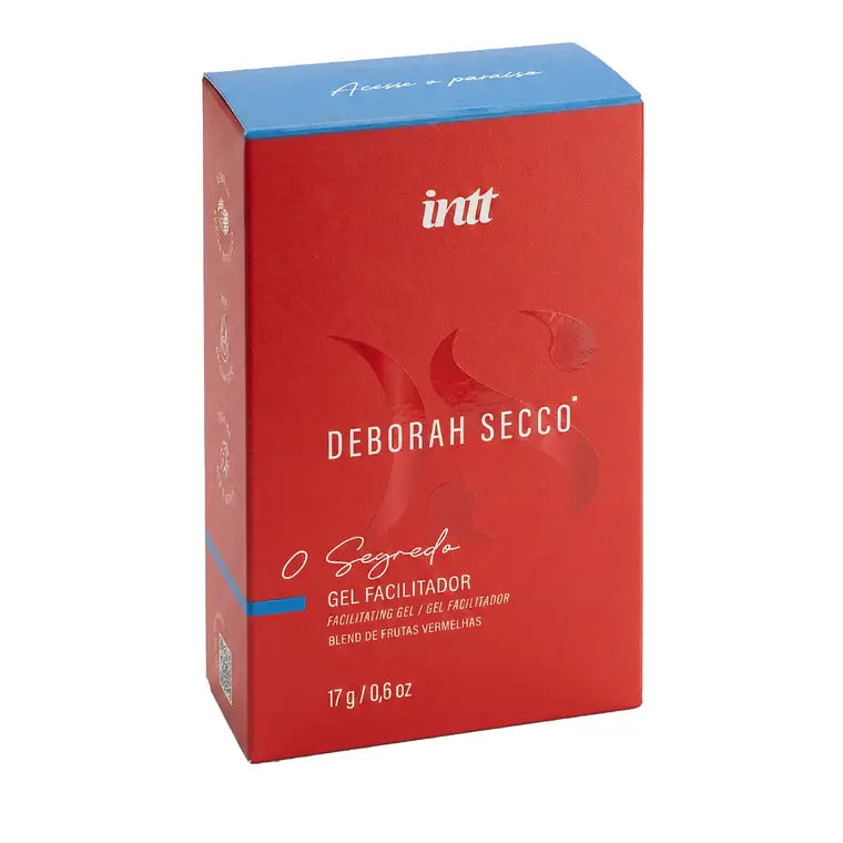 Gel Facilitador Anal INTT 17 g | Relajante con Aroma a Frutos Rojos