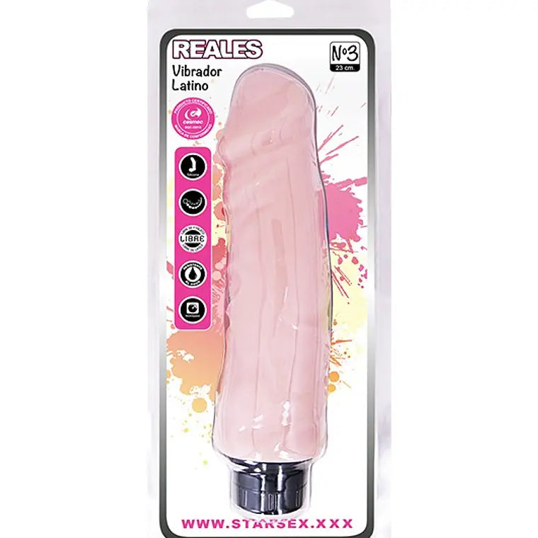 Vibrador Realístico Reales Latino N°3 Starsex