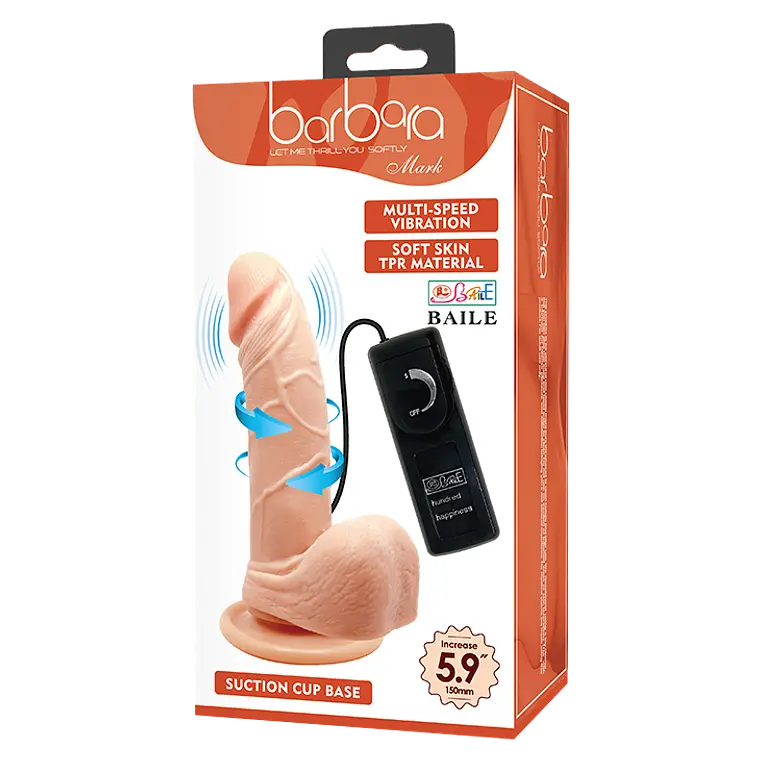 Vibrador Realístico Mark Pretty Love – Control Total, Placer Sin Límites