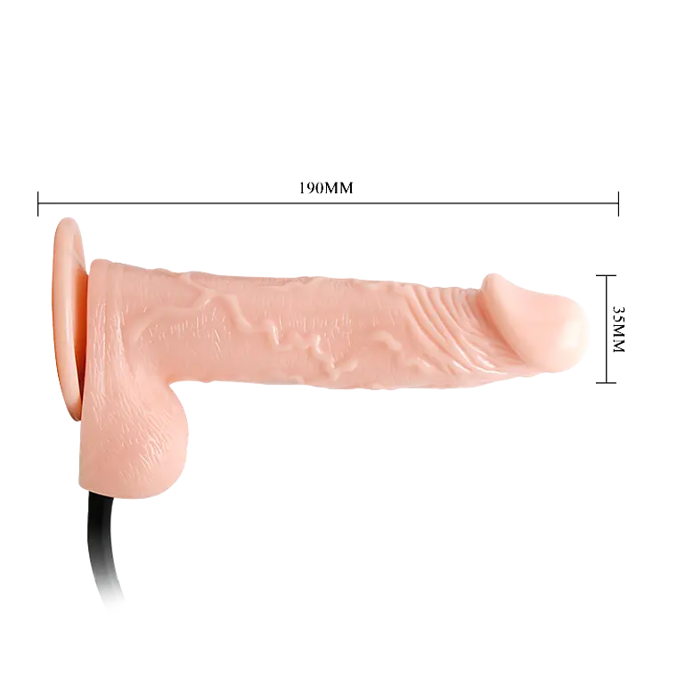 Dildo Inflable con Sopapo Pretty Love – Controla el Tamaño, Disfruta Más