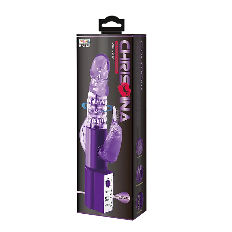 Vibrador Triple Placer Pretty Love – Más Zonas, Más Sensaciones