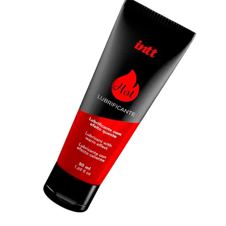 Lubricante Fresa con Efecto Calor 50 ml | Base Agua