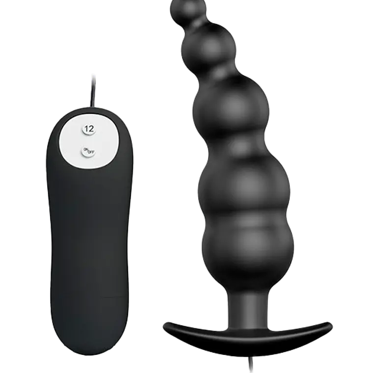 Plug Anal Vibrador Pretty Love – Estimulación Progresiva que Sorprende