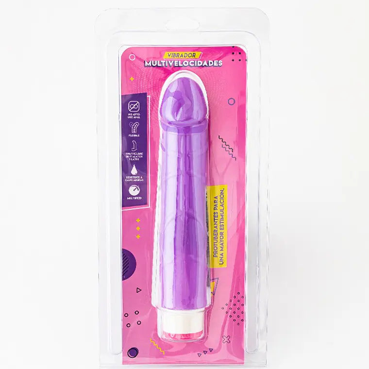 Vibrador Multivelocidades Starsex – Silicona Flexible y Estimulación Intensa