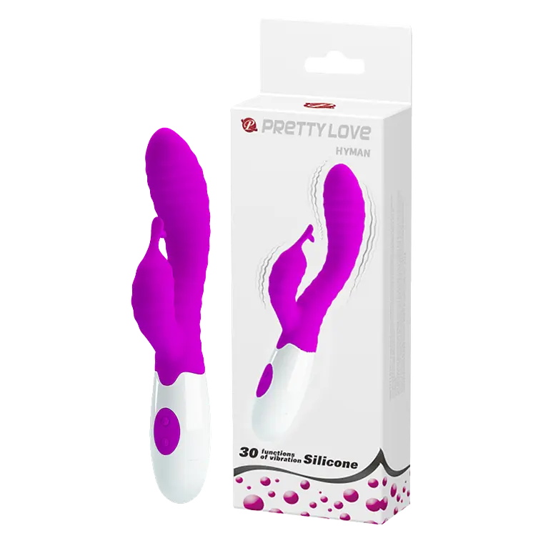 Vibrador Pete Pretty Love – Doble Estimulación que Se Siente de Verdad