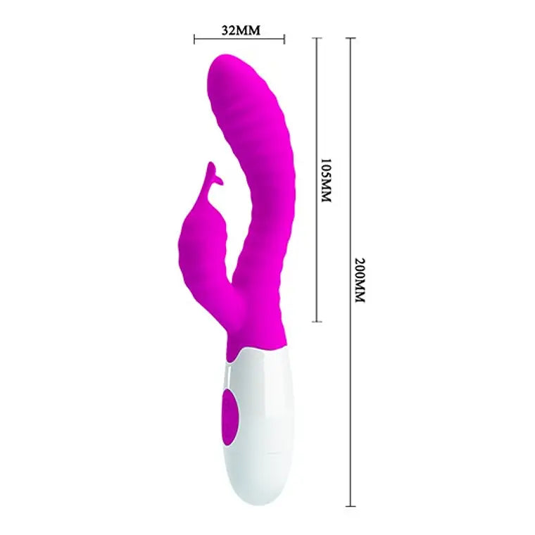 Vibrador Pete Pretty Love – Doble Estimulación que Se Siente de Verdad