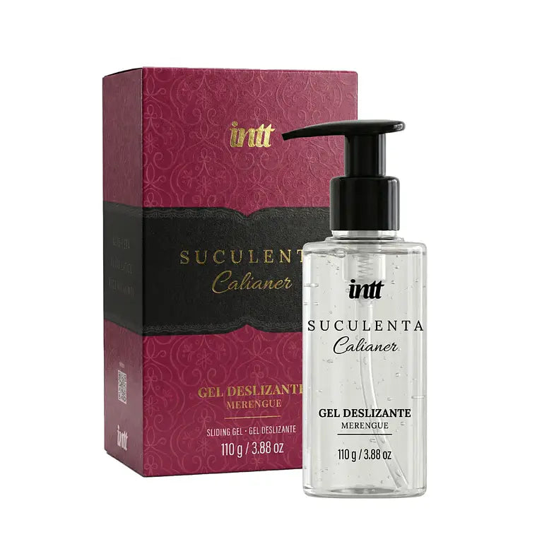 Suculenta Gel Deslizante Auto Glide Calianer by INTT 110g | Lubricante Hidratante con Aloe Vera y Aroma a Merengue