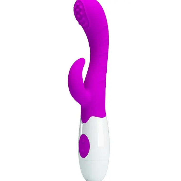Vibrador Bruno Pretty Love – Doble Estimulación, Doble Intensidad