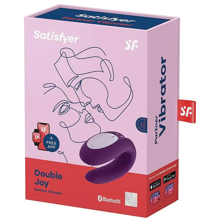 Vibrador Satisfyer Double Joy Violeta