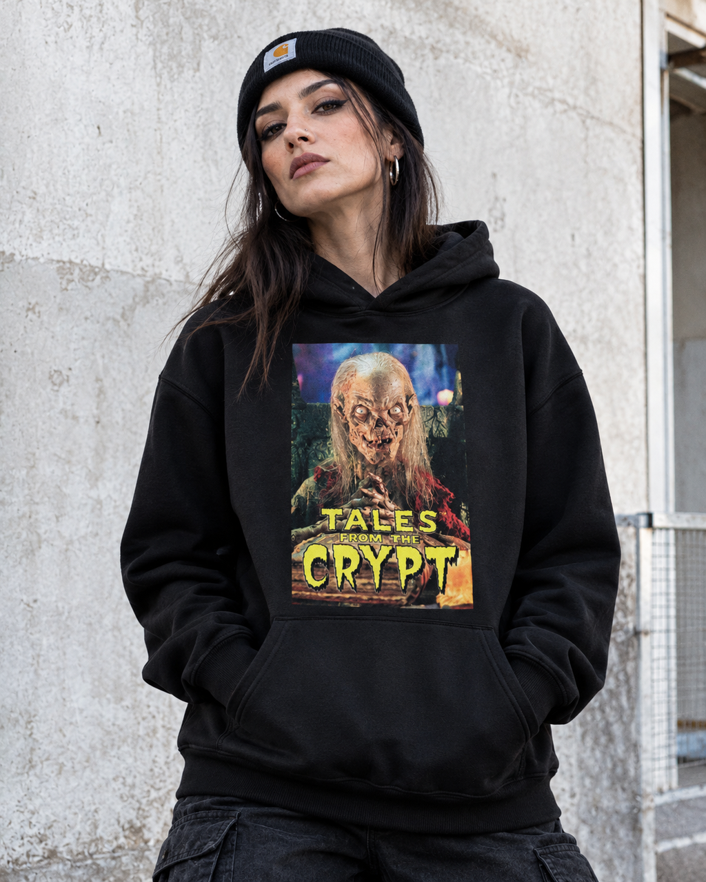 Hoodie Poleron Cuentos de la Cripta 90´