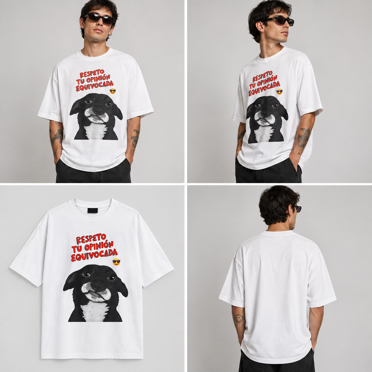 Polera “Respeto tu opinión equivocada” – Cachupin