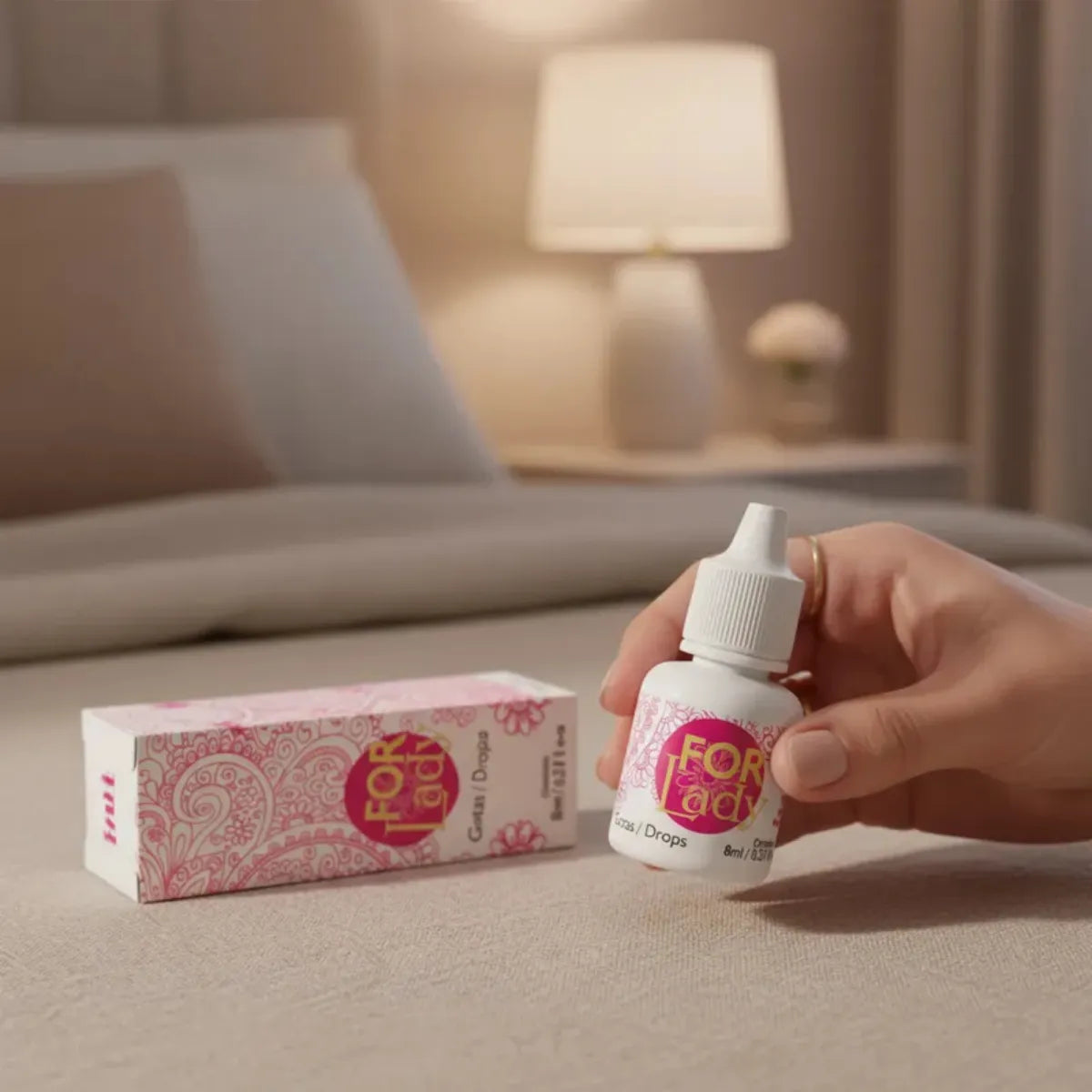 🔥 For Lady Intt – Estimulante Femenino Calor & Pulsación 8ml