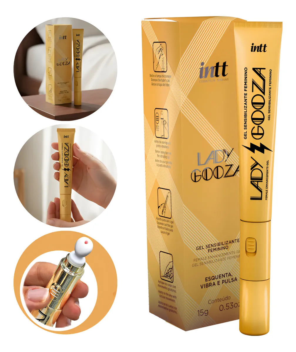 🔥 Gel Excitante Femenino Lady Gooza Intt – Placer Multisensorial 15g
